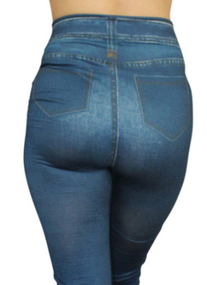 Legging bleu style jean neuf - FD1012